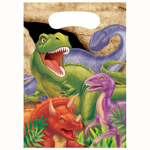 Dinosaur Lolly Bags Pack of 8