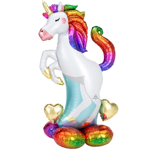 AirLoonz Unicorn & Hearts Balloon