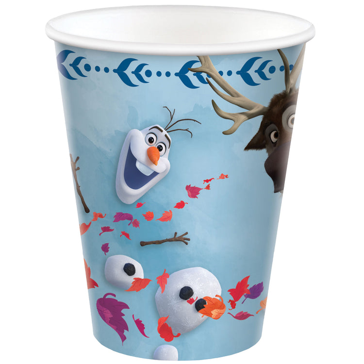 Disney Frozen 2 266ml Paper Cups Pack of 8