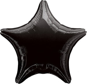 45cm Standard Star XL Black Balloon