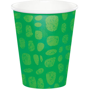 Alligator Party Cups Paper 266ml Pack of 8