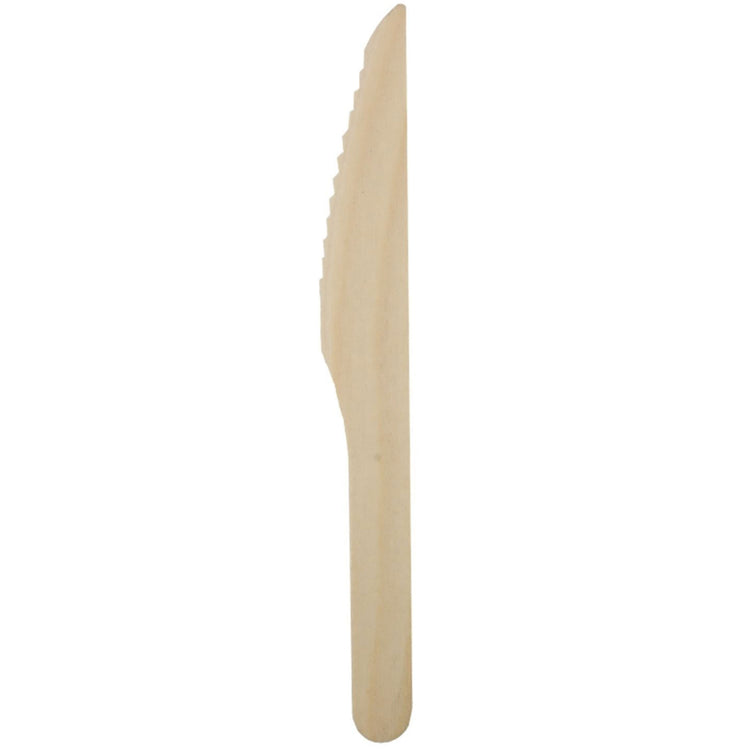 Kraft Wooden Knives Pack of 12