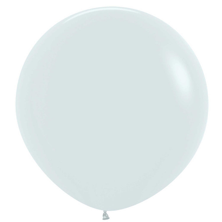 Sempertex 60cm Fashion White Latex Balloons 005 3PK Pack of 3