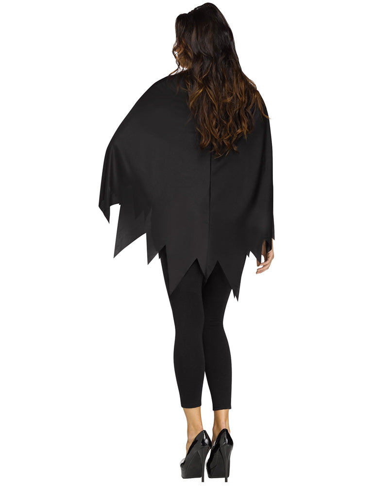 Colour Skeleton Womens Poncho