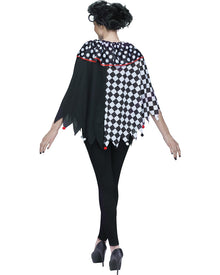 Clown Halloween Poncho
