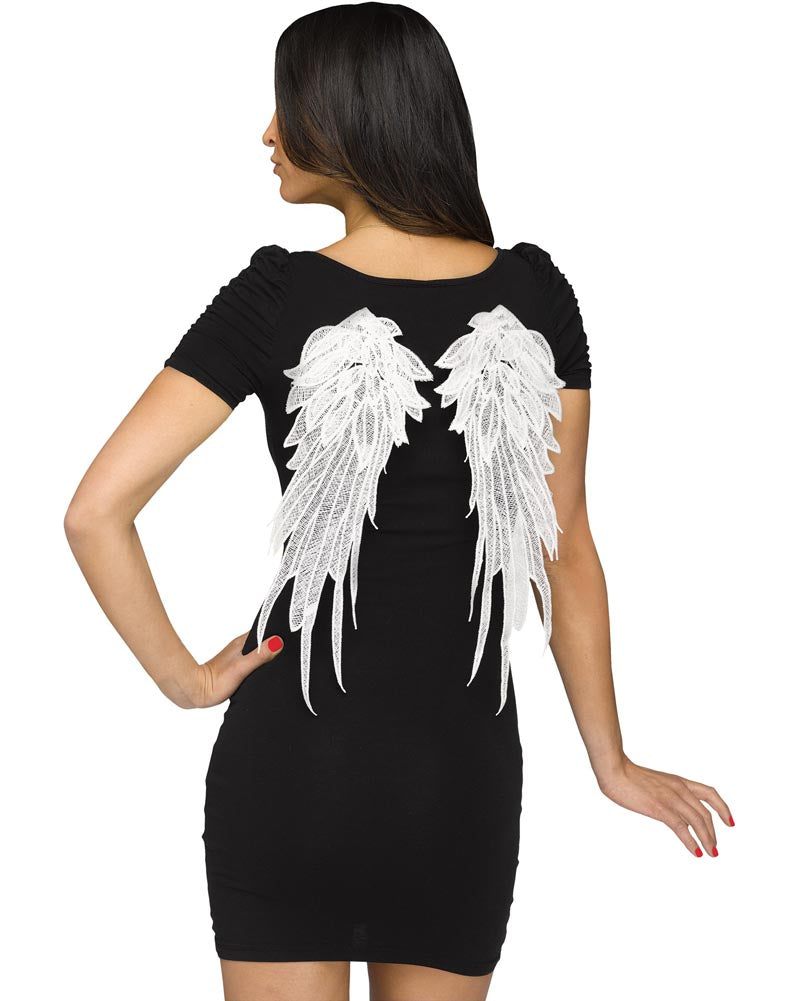 White Angel Wings