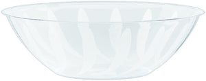Swirl Bowl Clear - Plastic