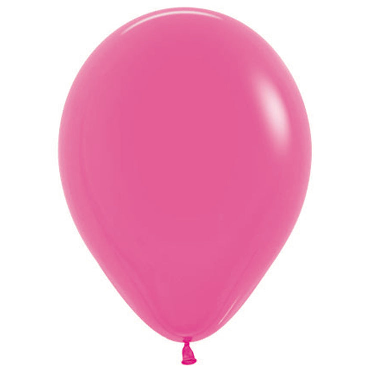 Sempertex 30cm Fashion Fuchsia Latex Balloons 012, 100PK Pack of 100