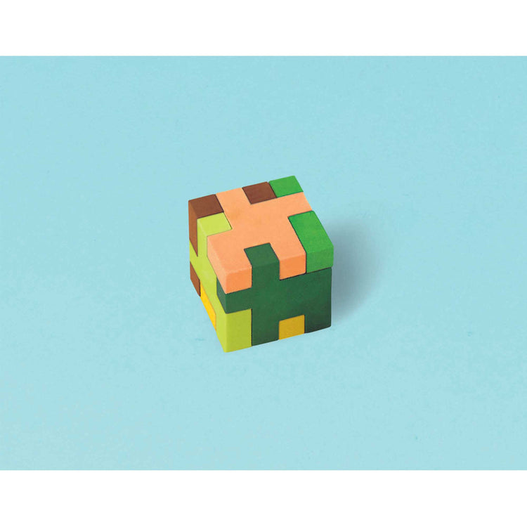TNT Party! Puzzle Cube Mini Erasers Favor Pack of 12