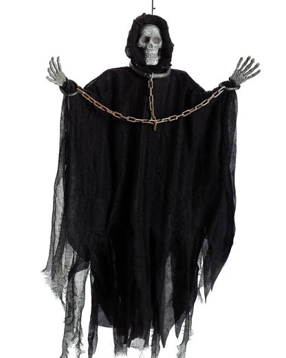 Hanging Light Up Reaper Prop 91cm