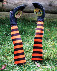 Orange Witch Leg Grave Breakers For Halloween