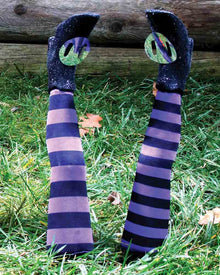 Purple Witch Leg Grave Breakers For Halloween