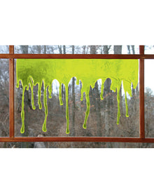 Green Zombie Bloody Drips For Halloween