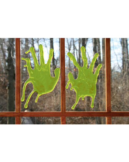Green Zombie Bloody Hands