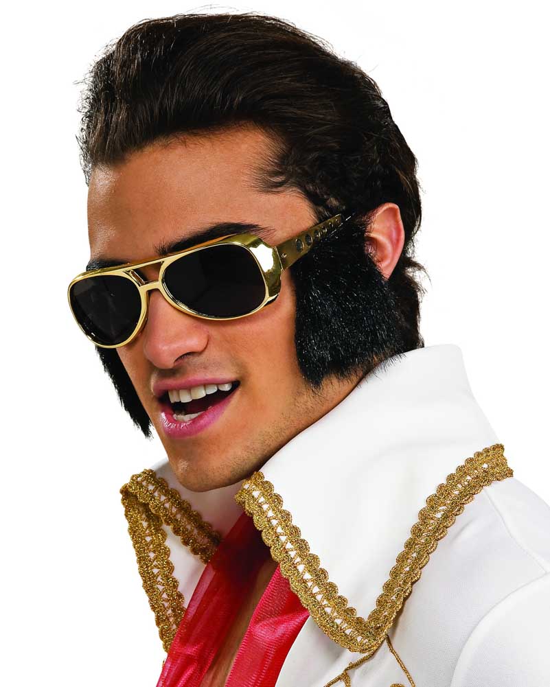 Elvis Glasses with Sideburns