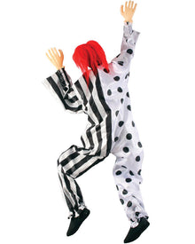 Black and White Climbing Clown 1.5m Halloween Prop