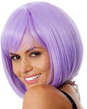 Long Bob Light Purple Wig