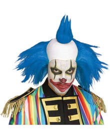 Twisted Clown Blue Halloween Wig