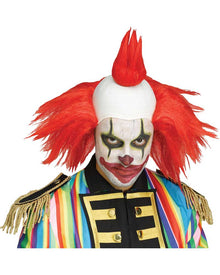 Twisted Clown Red Halloween Wig