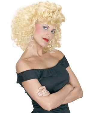 Cool 50s Girl Blonde Wig