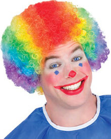 Clown Curly Rainbow Wig