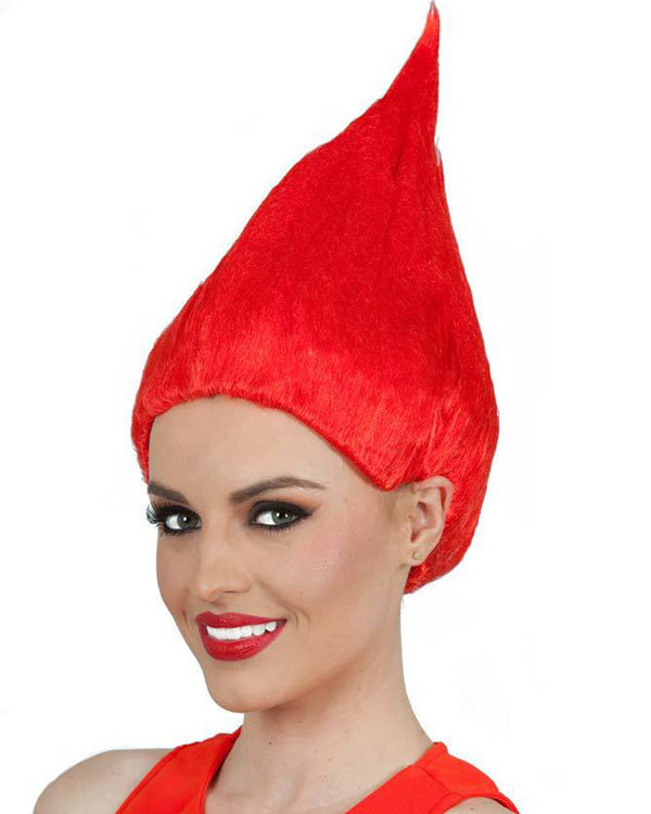 Red Troll Doll Wig