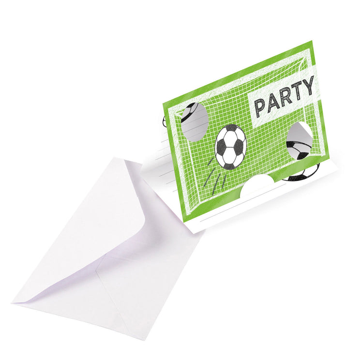Kicker Party Invitations Pack of 8