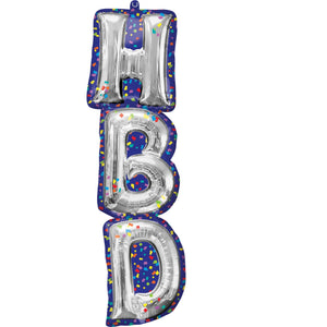 SuperShape XL HBD Balloon Letters P35
