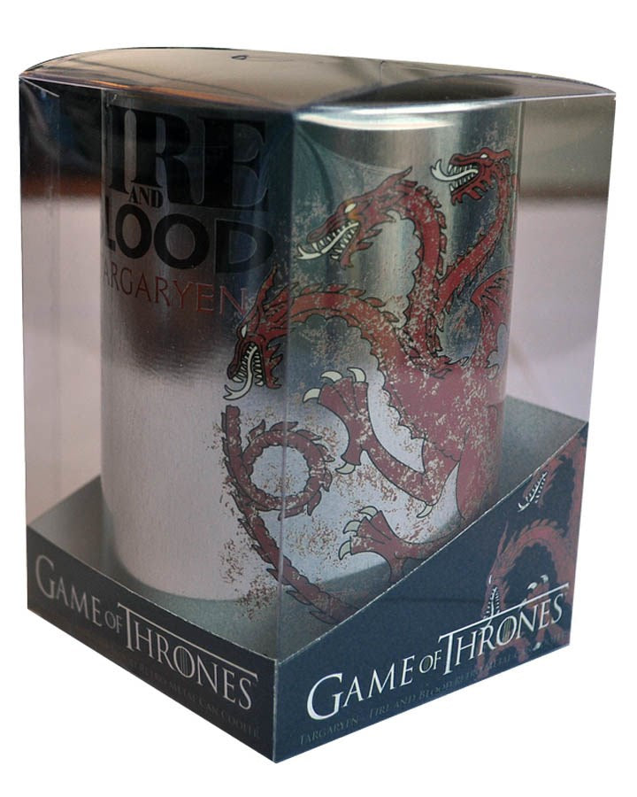 Game of Thrones Targaryen Metal Stubbie Holder