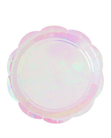 Iridescent Pastel 23cm Plates Pack of 10
