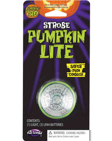 White Strobe Pumpkin Light