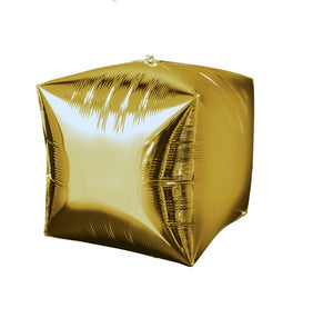 UltraShape Cubez Gold Balloon