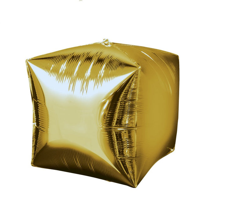 UltraShape Cubez Gold Balloon
