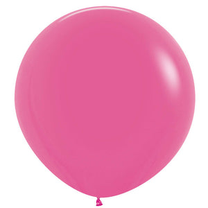 Sempertex 60cm Fashion Fuchsia Latex Balloons 012 3PK Pack of 3