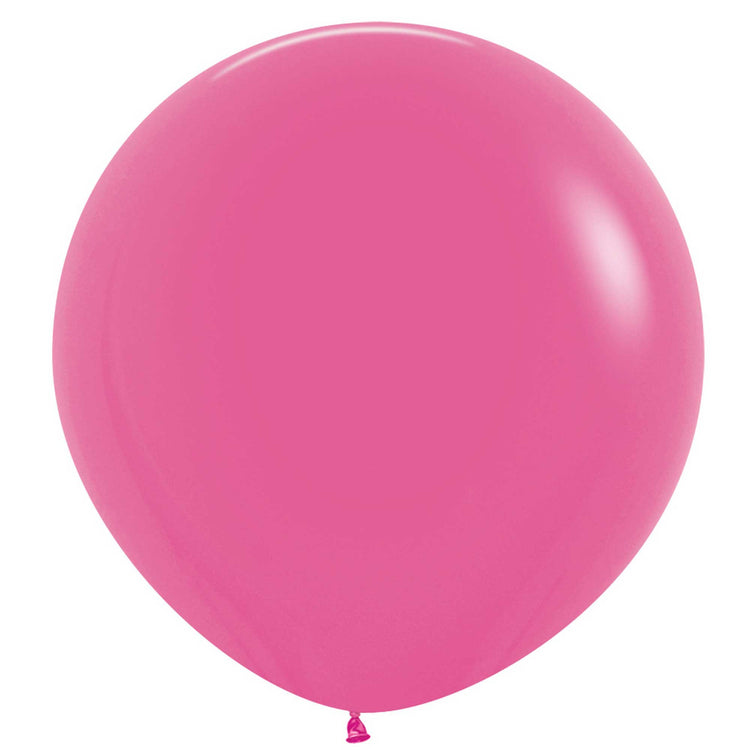 Sempertex 60cm Fashion Fuchsia Latex Balloons 012 3PK Pack of 3