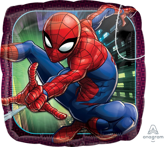 45cm Standard HX Spider-Man Animated Balloon