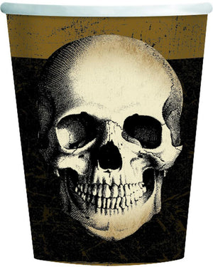 Boneyard Paper Cups 266ml Pack of 8