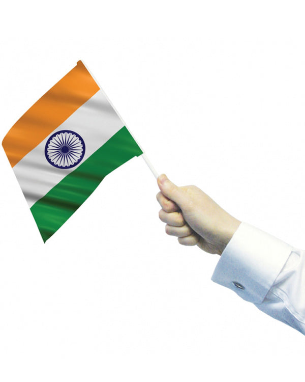 India Waving Flags Pack of 12