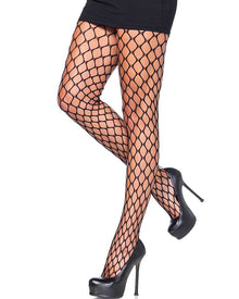 Sharp Edge Scale Net Pantyhose