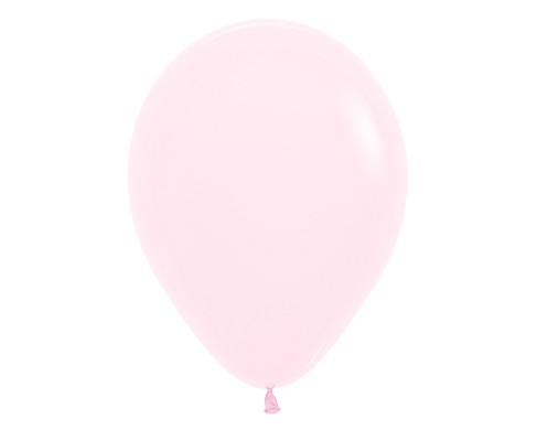Sempertex 30cm Pastel Matte Pink Latex Balloons 609, 25PK Pack of 25