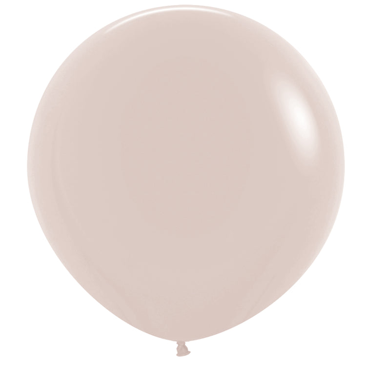 Sempertex 60cm Fashion White Sand Latex Balloons 071, 3PK Pack of 3