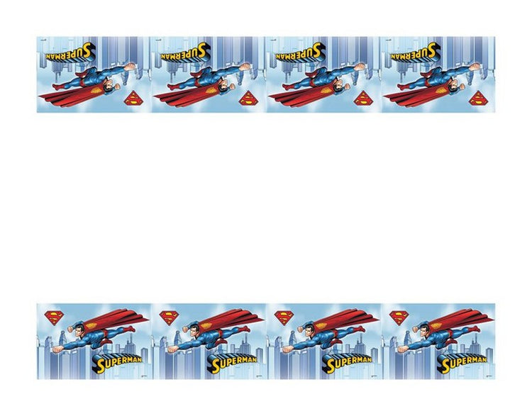Superman Party Tablecover