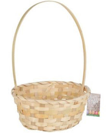 Natural Bamboo Easter Basket