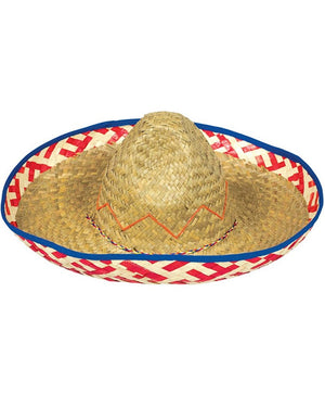 Fiesta Straw Sombrero Hat