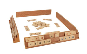 Wooden Giant Rummy Game with Carry Bag