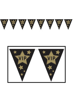 Hollywood VIP Pennant Banner