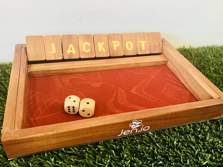Jackpot or Shut the Box Board Game