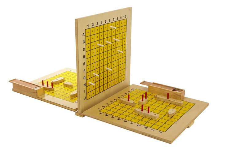 Wooden Giant Ships Game with Carry Bag