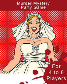 Bogan Bride and the Billionaire Digital Murder Mystery Game for 4 to 8 Players
