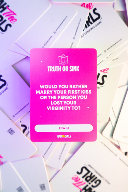 Yeah The Girls Drinking Card Game